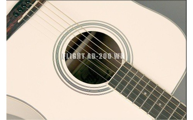 FLIGHT AD-200 WH - акустическая гитара