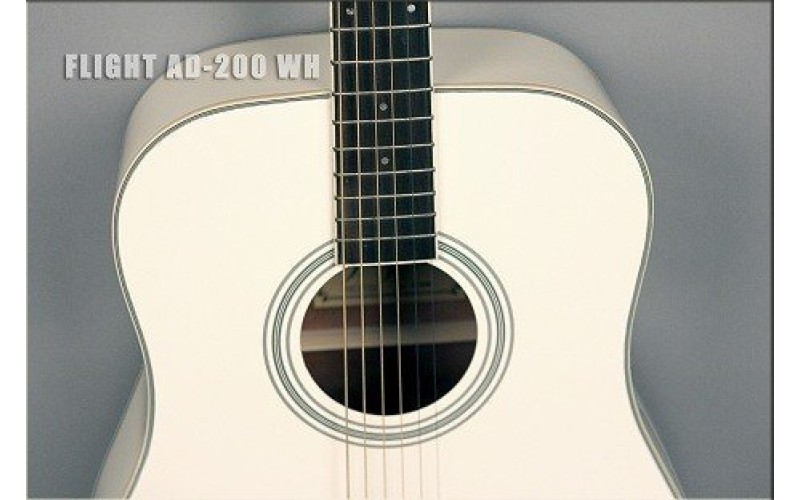 FLIGHT AD-200 WH - акустическая гитара