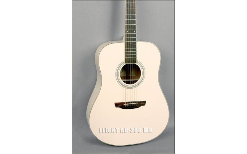 FLIGHT AD-200 WH - акустическая гитара