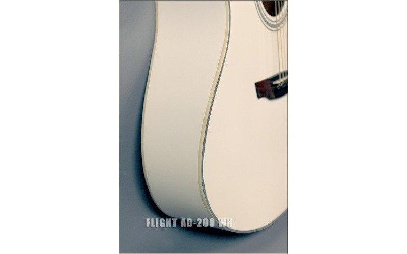 FLIGHT AD-200 WH - акустическая гитара