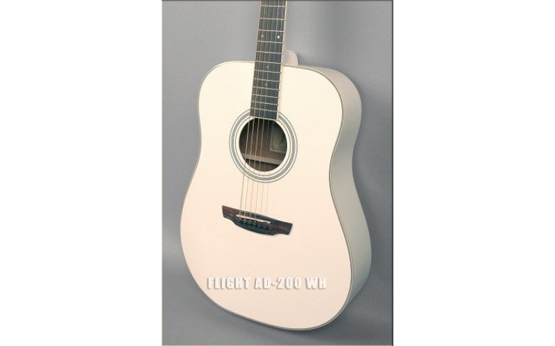 FLIGHT AD-200 WH - акустическая гитара