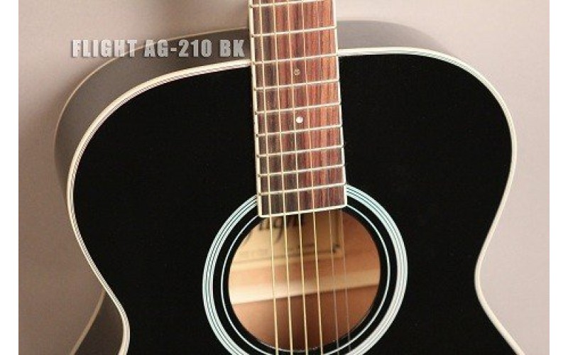 FLIGHT AG-210 BK - акустическая гитара