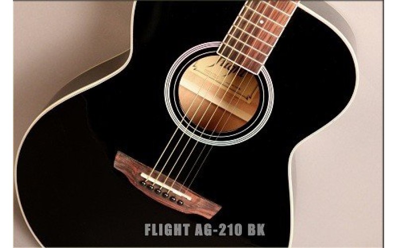 FLIGHT AG-210 BK - акустическая гитара