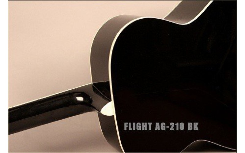 FLIGHT AG-210 BK - акустическая гитара