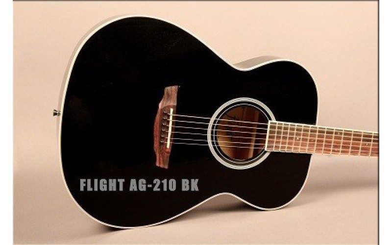 FLIGHT AG-210 BK - акустическая гитара