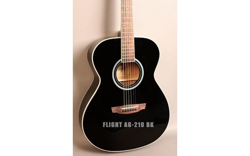 FLIGHT AG-210 BK - акустическая гитара