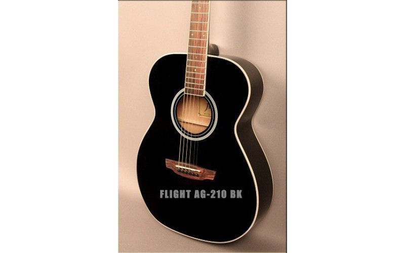 FLIGHT AG-210 BK - акустическая гитара