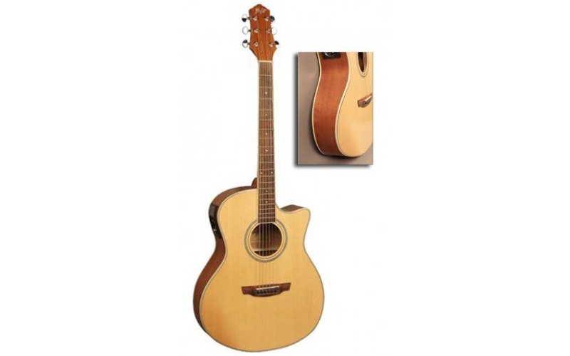 FLIGHT AG-210 CEQ NA - электроакустическая гитара