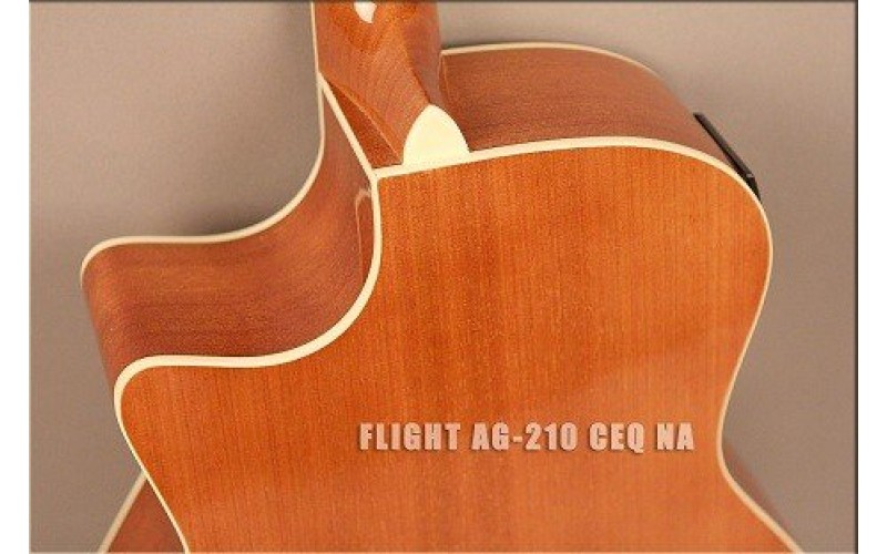 FLIGHT AG-210 CEQ NA - электроакустическая гитара