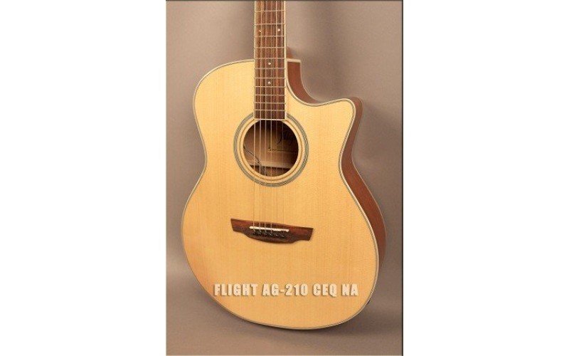 FLIGHT AG-210 CEQ NA - электроакустическая гитара