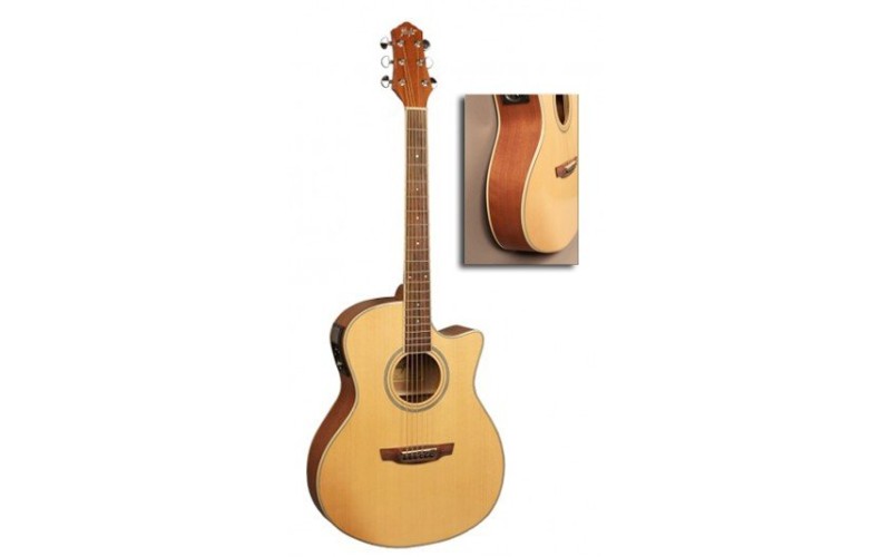 FLIGHT AG-210 CEQ NA - электроакустическая гитара