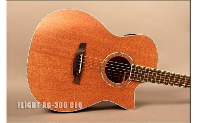 FLIGHT AG-300 CEQ NS - электроакустическая гитара