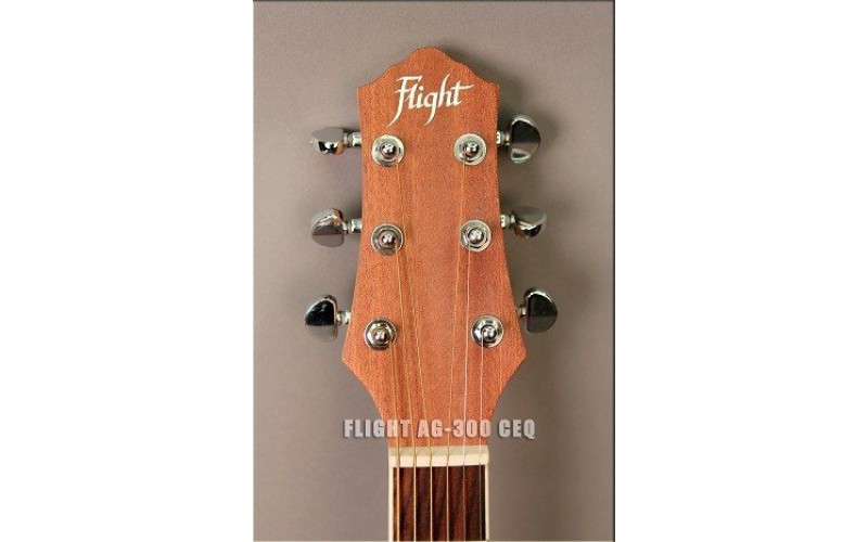 FLIGHT AG-300 CEQ NS - электроакустическая гитара