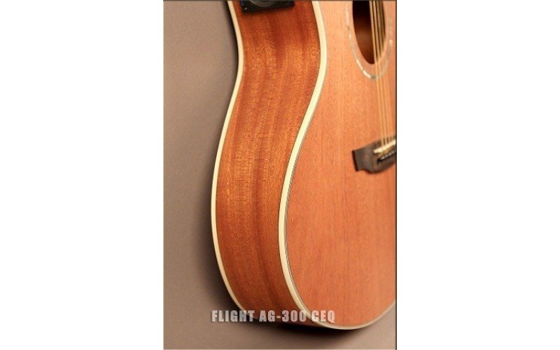 FLIGHT AG-300 CEQ NS - электроакустическая гитара