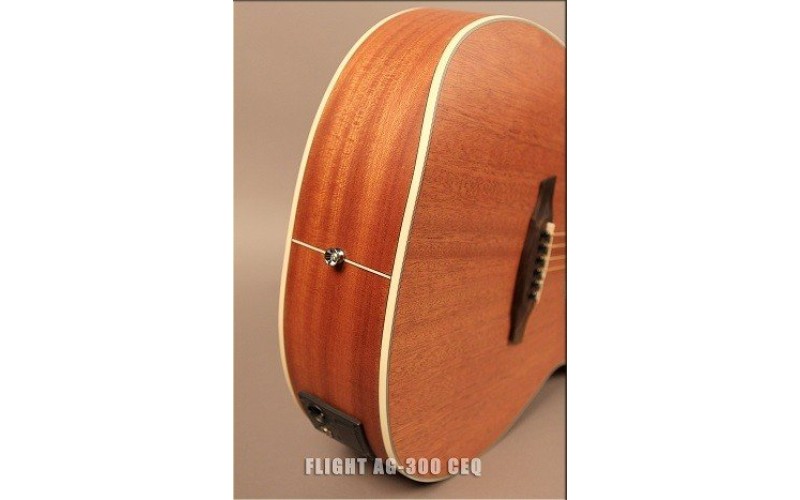 FLIGHT AG-300 CEQ NS - электроакустическая гитара