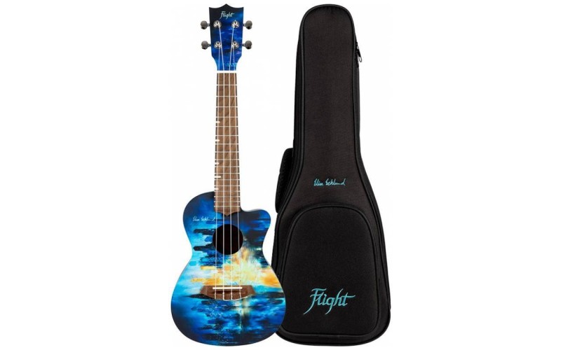 FLIGHT AUC-33 City Elise Ecklund (Элиз Эклунд) Укулеле концерт