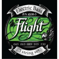 FLIGHT BN4530-5 - струны для 5ти струнной бас-гитары, 45-130