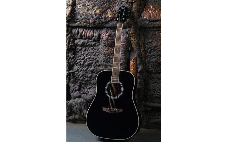 FLIGHT D-200 BK - акустическая гитара