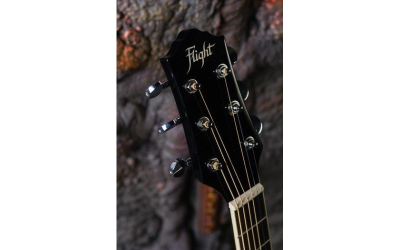 FLIGHT D-200 BK - акустическая гитара