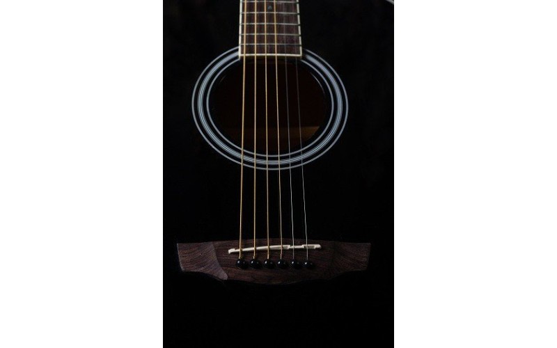 FLIGHT D-200 BK - акустическая гитара