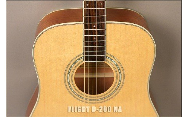 FLIGHT D-200 NA - акустическая гитара
