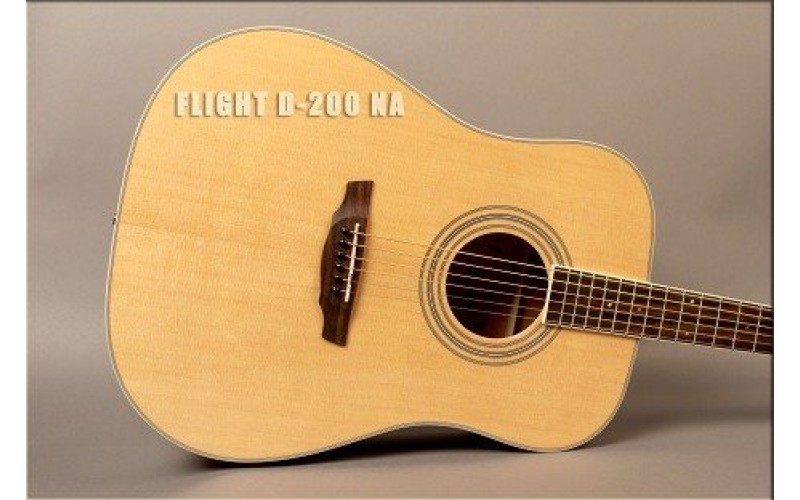 FLIGHT D-200 NA - акустическая гитара