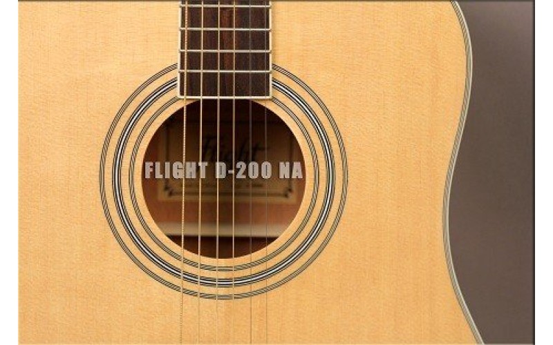 FLIGHT D-200 NA - акустическая гитара