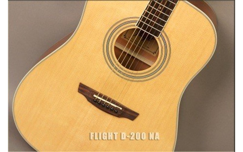 FLIGHT D-200 NA - акустическая гитара