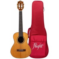 FLIGHT DIANA TE SOLID TOP - укулеле тенор со звукоснимателем, верхняя дека массив кедра, чехол