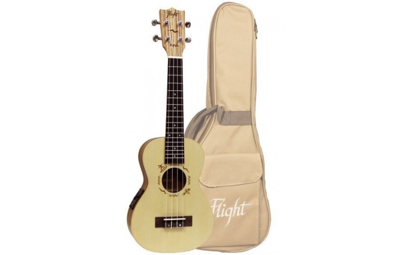 FLIGHT DUC 325 CEQ SP/ZEB - укулеле, концерт
