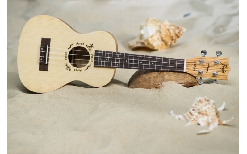 FLIGHT DUC 325 CEQ SP/ZEB - укулеле, концерт