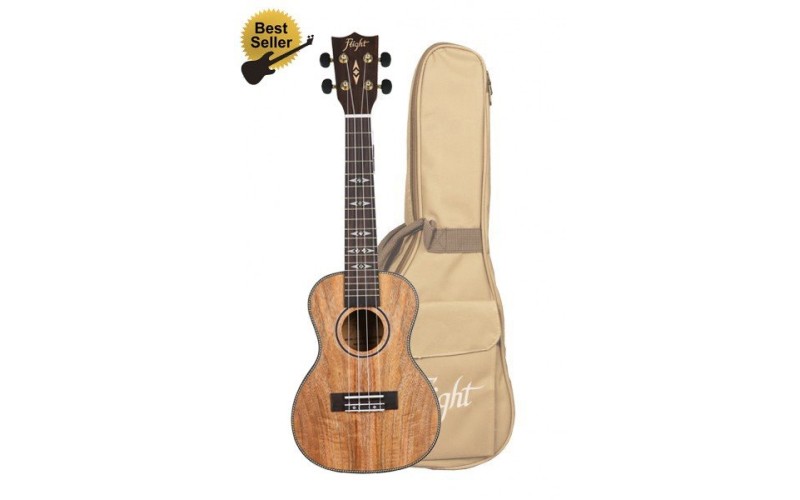 FLIGHT DUC 450 MANGO/MANGO - укулеле концерт + чехол, манго