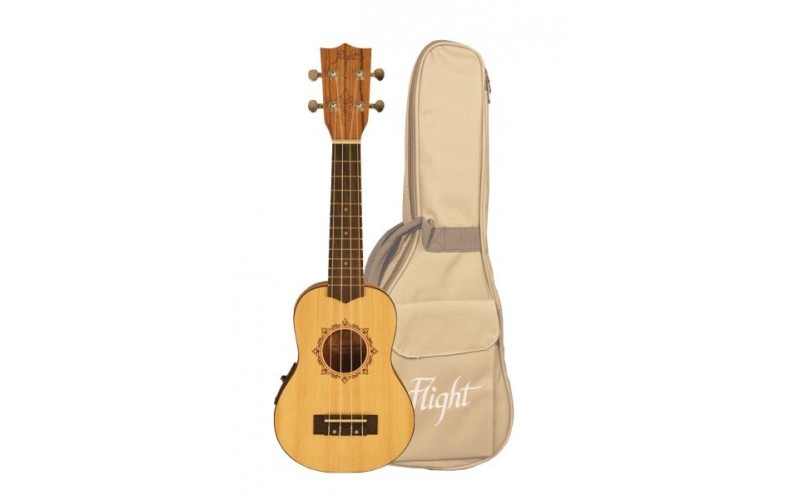 FLIGHT DUS 320 CEQ SP/ZEB CEQ - укулеле, сопрано