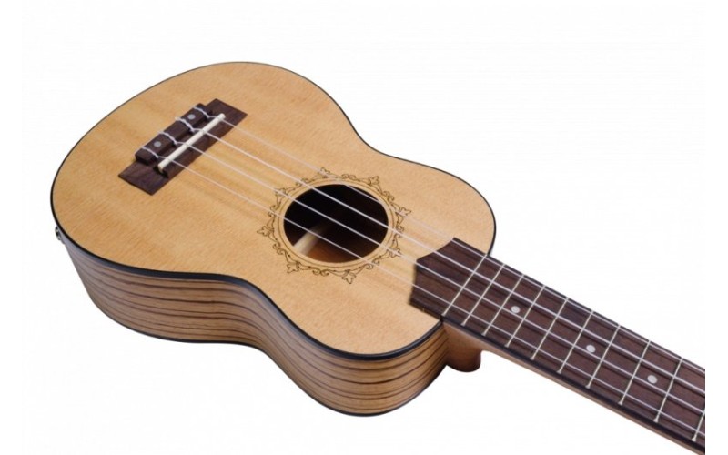 FLIGHT DUS 320 CEQ SP/ZEB CEQ - укулеле, сопрано