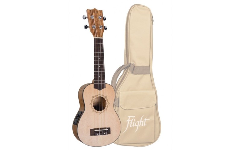 FLIGHT DUS 320 CEQ SP/ZEB CEQ - укулеле, сопрано