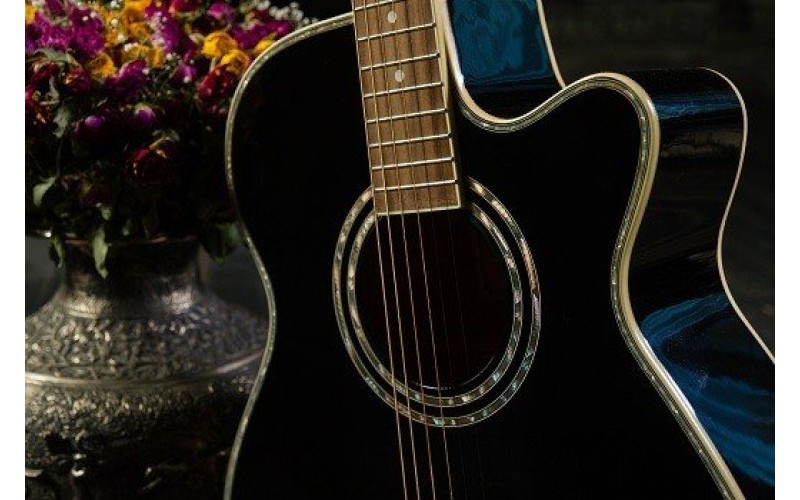 FLIGHT F-230C BK - фолк гитара