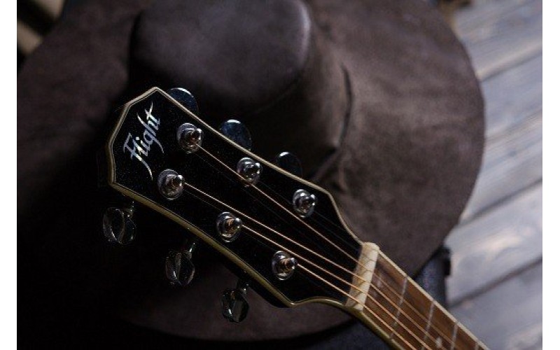 FLIGHT F-230C BK - фолк гитара