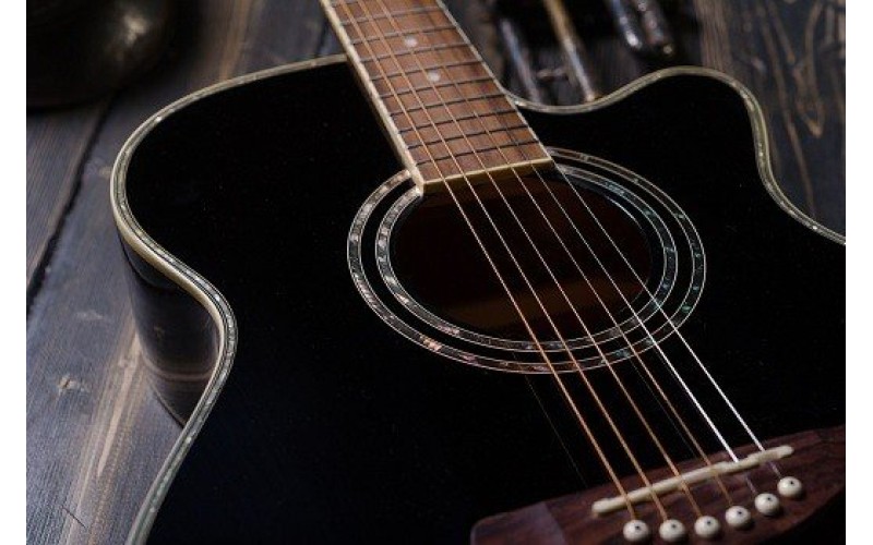 FLIGHT F-230C BK - фолк гитара