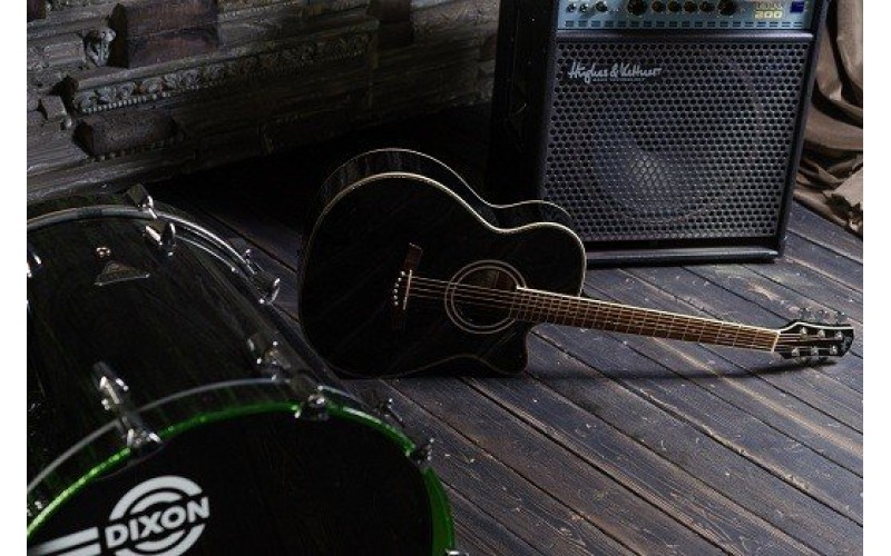 FLIGHT F-230C BK - фолк гитара