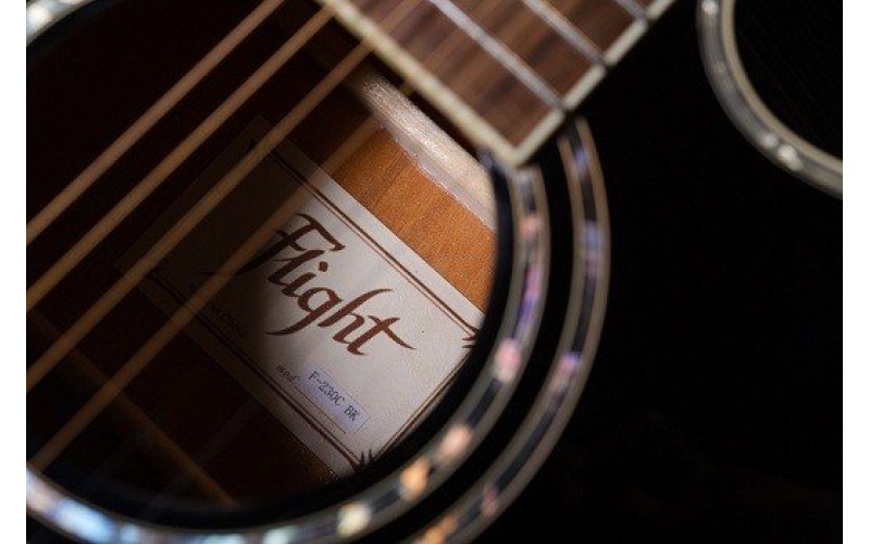 FLIGHT F-230C BK - фолк гитара