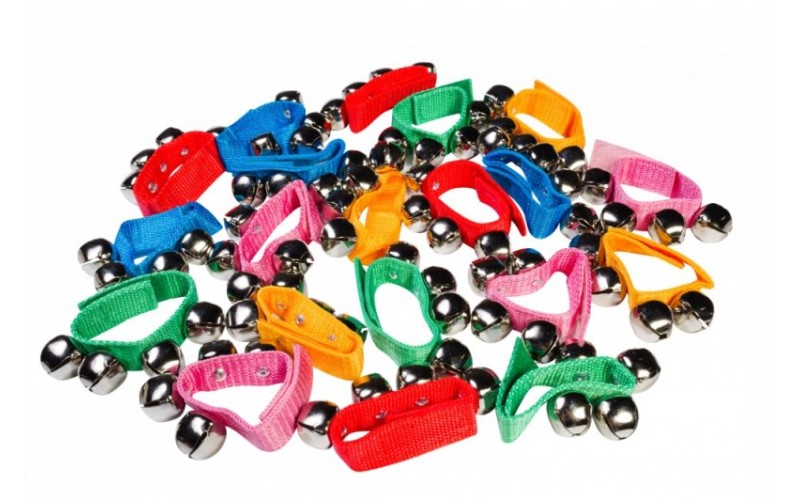 FLIGHT FABS4-20 набор браслетов с 4 бубенцами тубе 20 шт