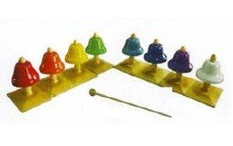 FLIGHT FBELL-8S Набор колокольчиков на подставке (8 шт)