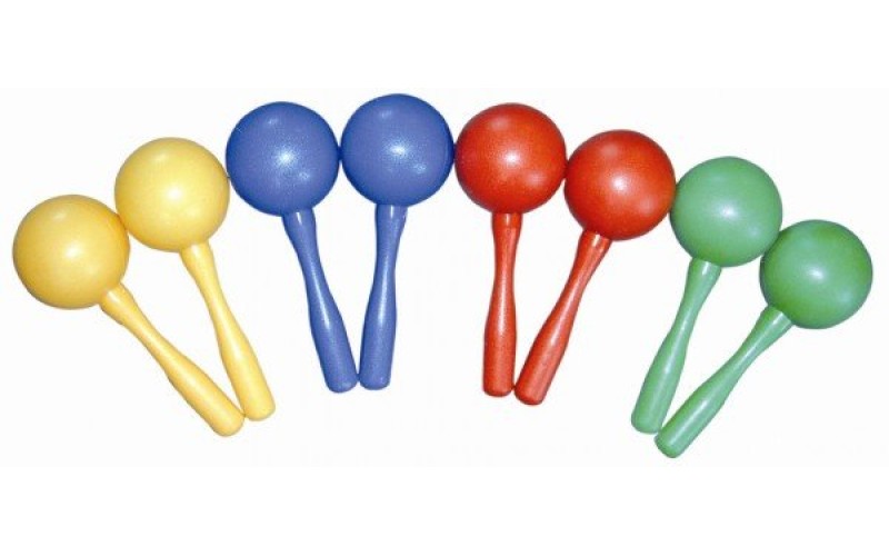 FLIGHT FMP-21GR - маракасы пластиковые 21х6см