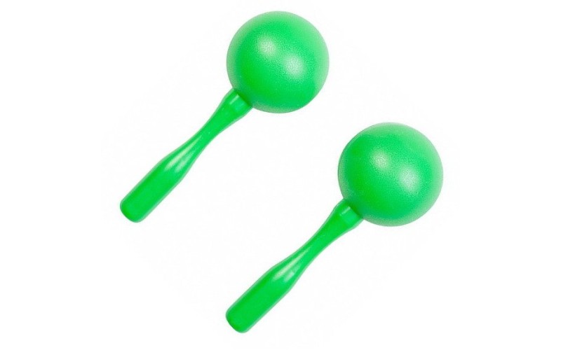 FLIGHT FMP-21GR - маракасы пластиковые 21х6см