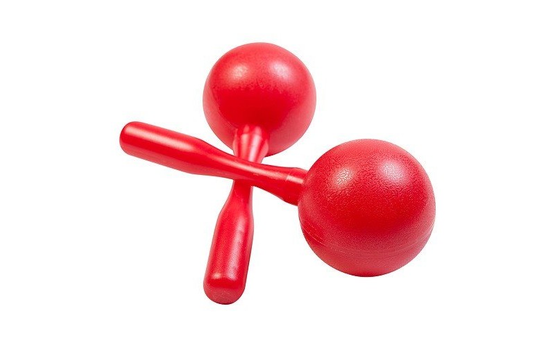 FLIGHT FMP-21RD - маракасы пластиковые 21х6см