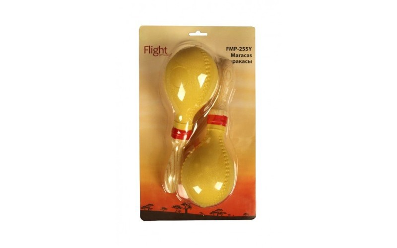 FLIGHT FMP-255Y Маракасы 25,5х9см