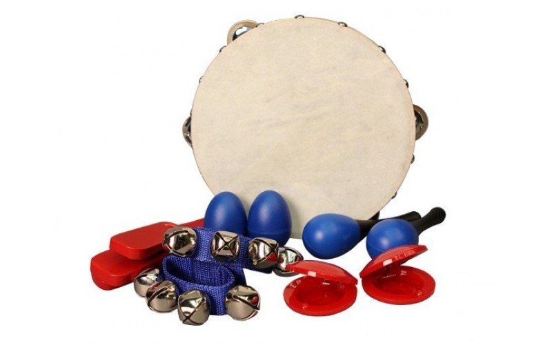 FLIGHT FPS-6  Набор перкуссии 6 предметов, В комплекте: маракасы- 2шт., шейкер 