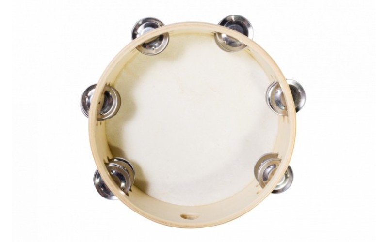 FLIGHT FT 8-12 Тамбурин с 12 джинглами, Размер: 8' (20cм) Состав: дерево, металл