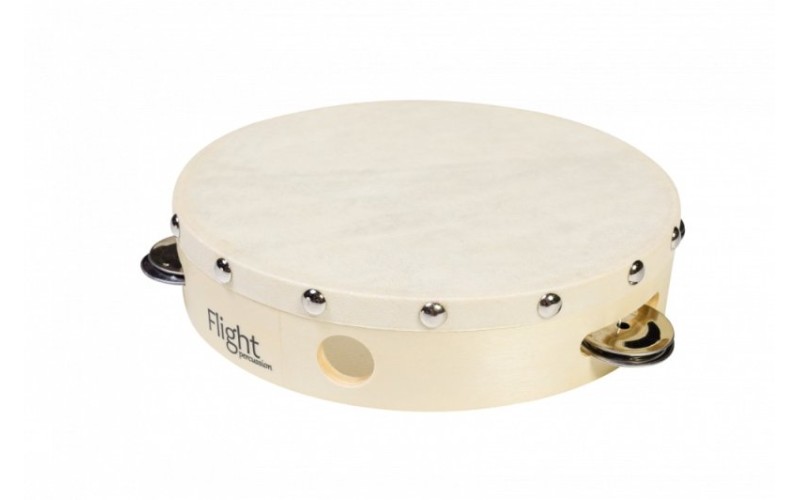 FLIGHT FT 8-5 Тамбурин с 5 джинглами, Размер: 8' (20cм) Состав: дерево, металл