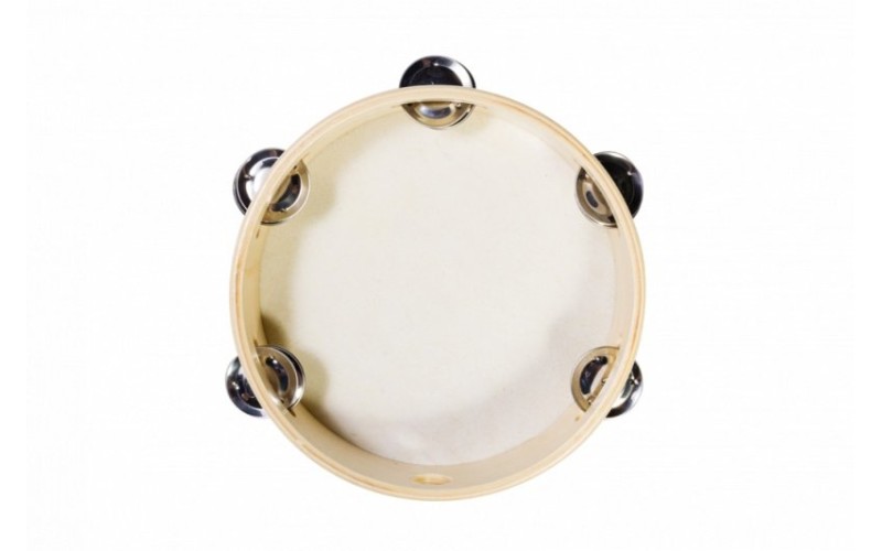 FLIGHT FT 8-5 Тамбурин с 5 джинглами, Размер: 8' (20cм) Состав: дерево, металл